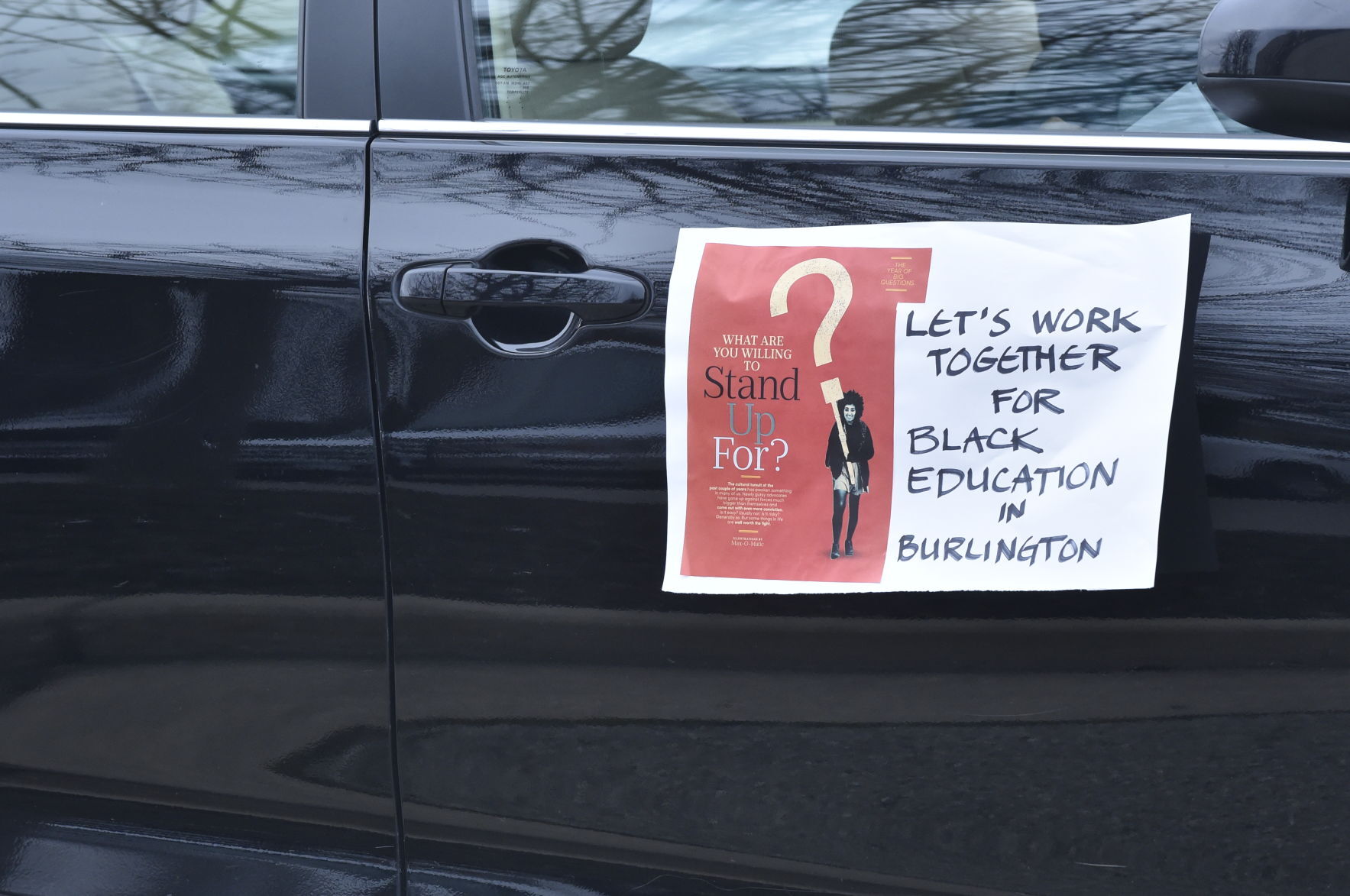 "What are you willing to stand up for?: Let's Work Together for Black Education in Burlington"